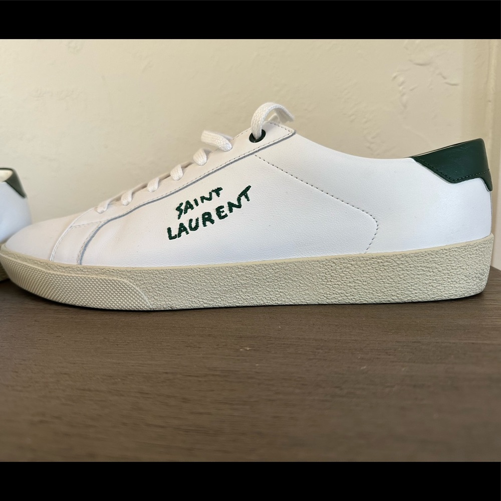 Men’s YSL sneakers. Worn once. Mint condition